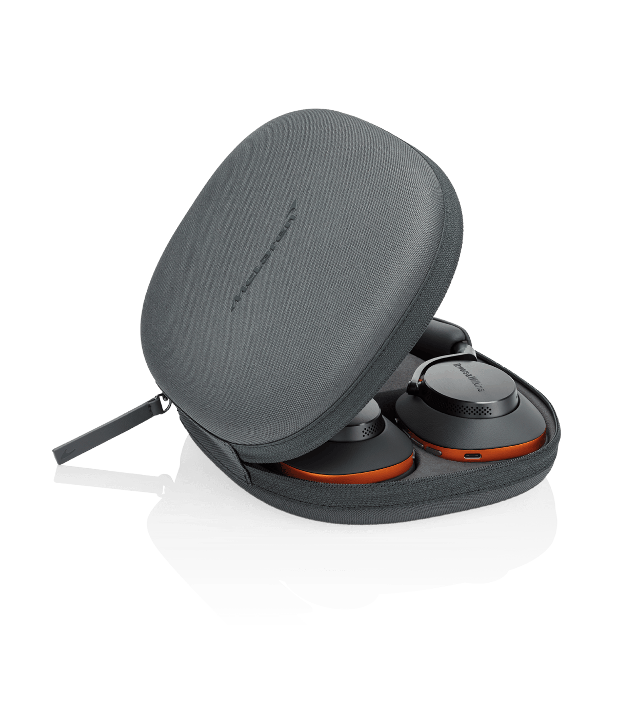 Купить Bowers & Wilkins Px8 McLaren Edition Kopfhörer Kabellos Kopfband Anrufe/Musik USB Typ-C Bluetooth Grau - Orange (714346341245) в магазине wardena.ru