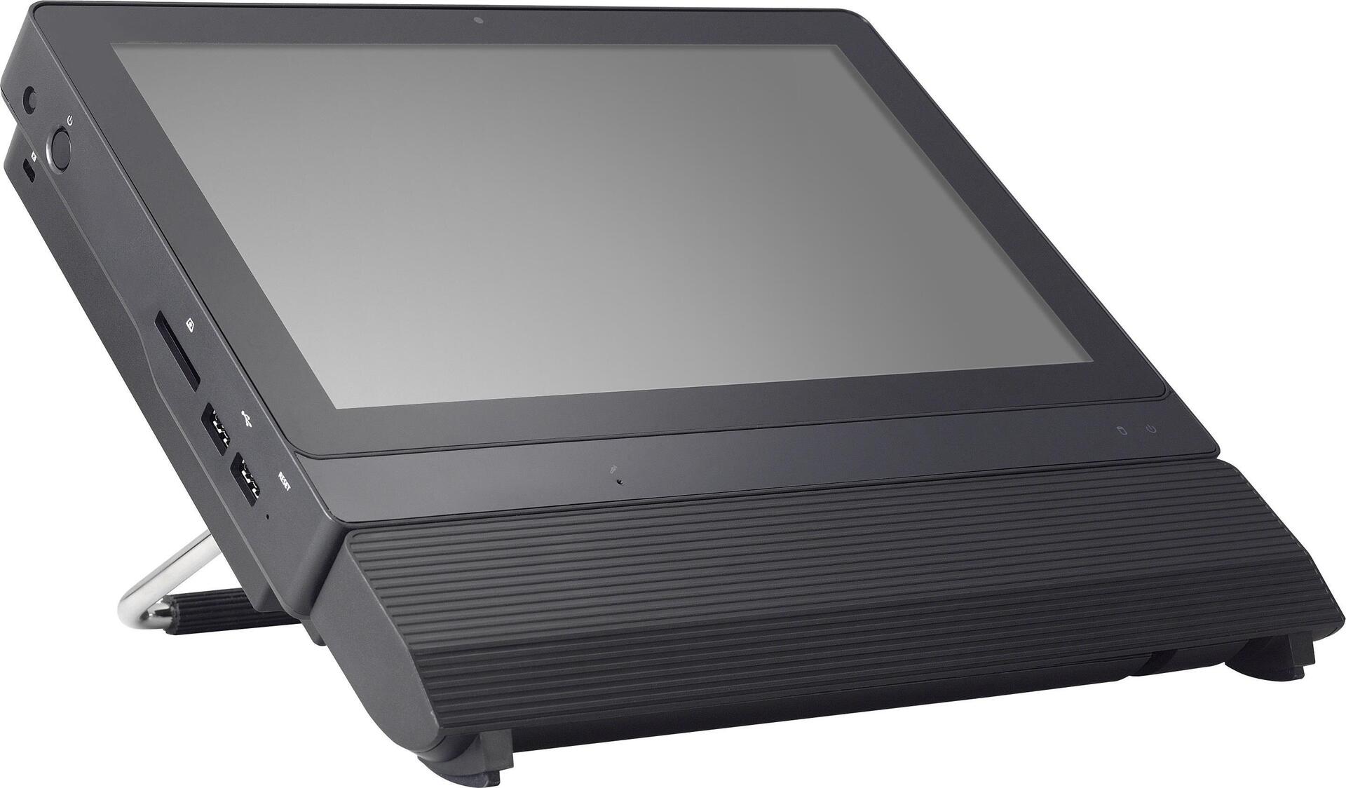 Купить Shuttle XPC POS P220 - All-in-One (Komplettlösung) - 1 x Celeron 5205U / 1,9 GHz ULV - RAM 4GB - SSD 120GB - UHD Graphics - GigE - kein Betriebssystem - Monitor: LED 29,5 cm (11.6") 1366 x 768 (HD) Touchscreen - Schwarz (PAC-P220POS2) в магазине wardena.ru