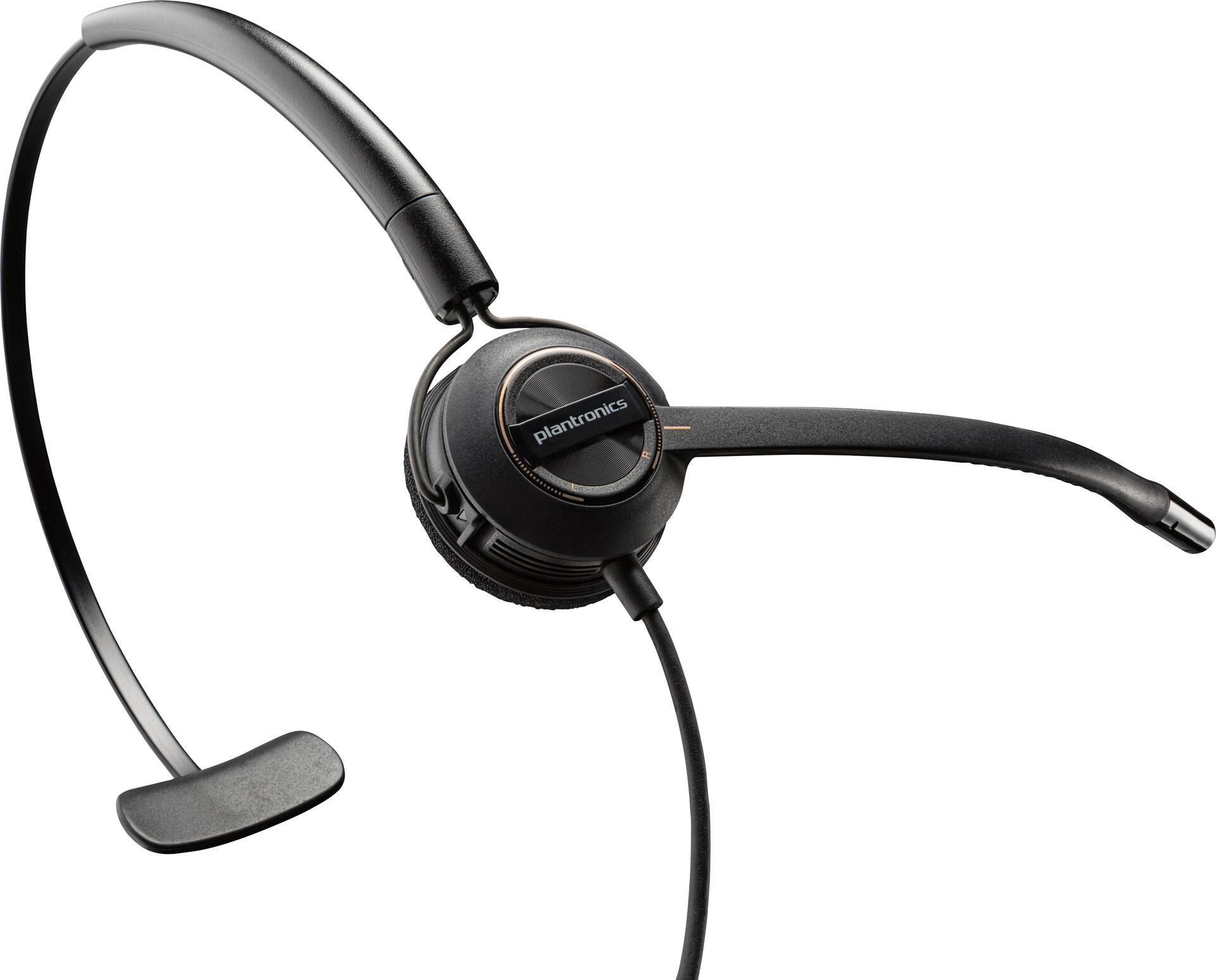 Купить HP Poly EncorePro HW540 Headset - Kabelgebunden - Anrufe/Musik - 32 g - Kopfhörer - Schwarz (783P1AA#ABB) в магазине wardena.ru