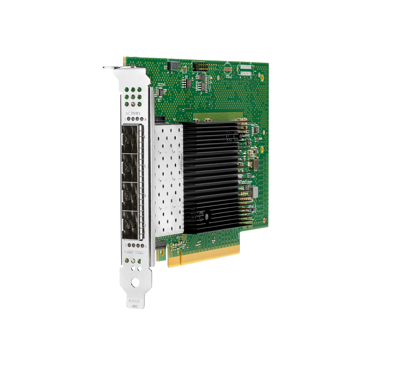 Купить Hewlett Packard Enterprise Intel E810-XXVDA4 Ethernet 10/25Gb 4-port SFP28 Eingebaut Ethernet / Fiber 25000 Mbit/s (P08458-B21) в магазине wardena.ru