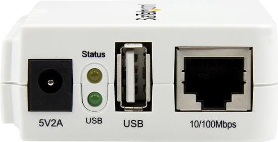 Купить StarTech.com 1 Port USB Wireless N Network Print Server - 802,11 b/g/n - Druckserver - USB2.0 - 10/100 Ethernet x 1 - weiß (PM1115UWEU) в магазине wardena.ru