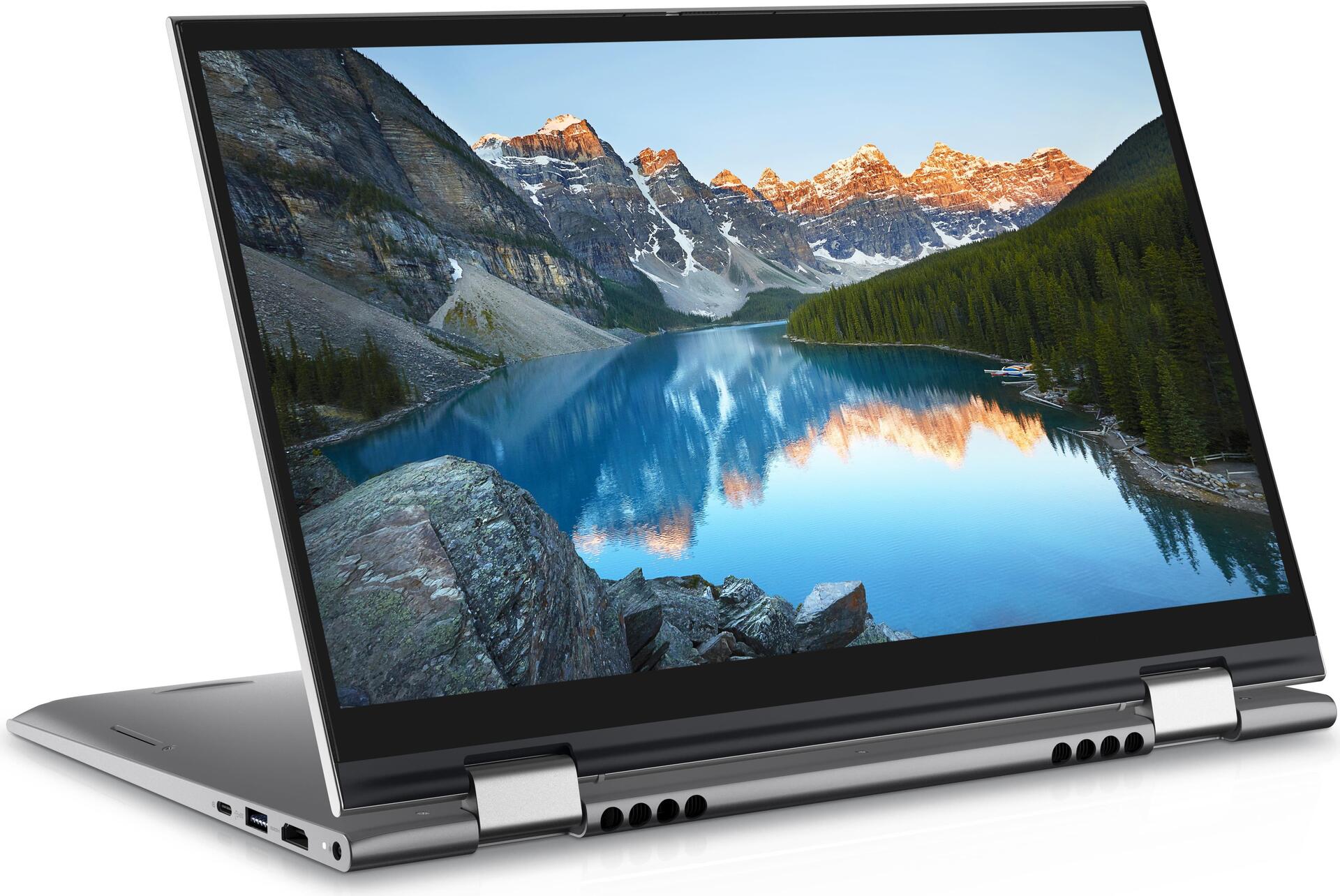 Купить DELL Inspiron 5410 2-in-1 Hybrid (2-in-1) 35,6 cm (14" ) Touchscreen Full HD Intel® Core™ i5 8 GB DDR4-SDRAM 512 GB SSD Wi-Fi 6 (802.11ax) Windows 11 Home Platin - Silber (HFHPP) в магазине wardena.ru