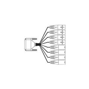 Купить AJA Breakout Cable - Audiokabel - DB-25 männlich zu DB-25, XLR3 - Daumenschrauben (3G-AM-XLR) в магазине wardena.ru