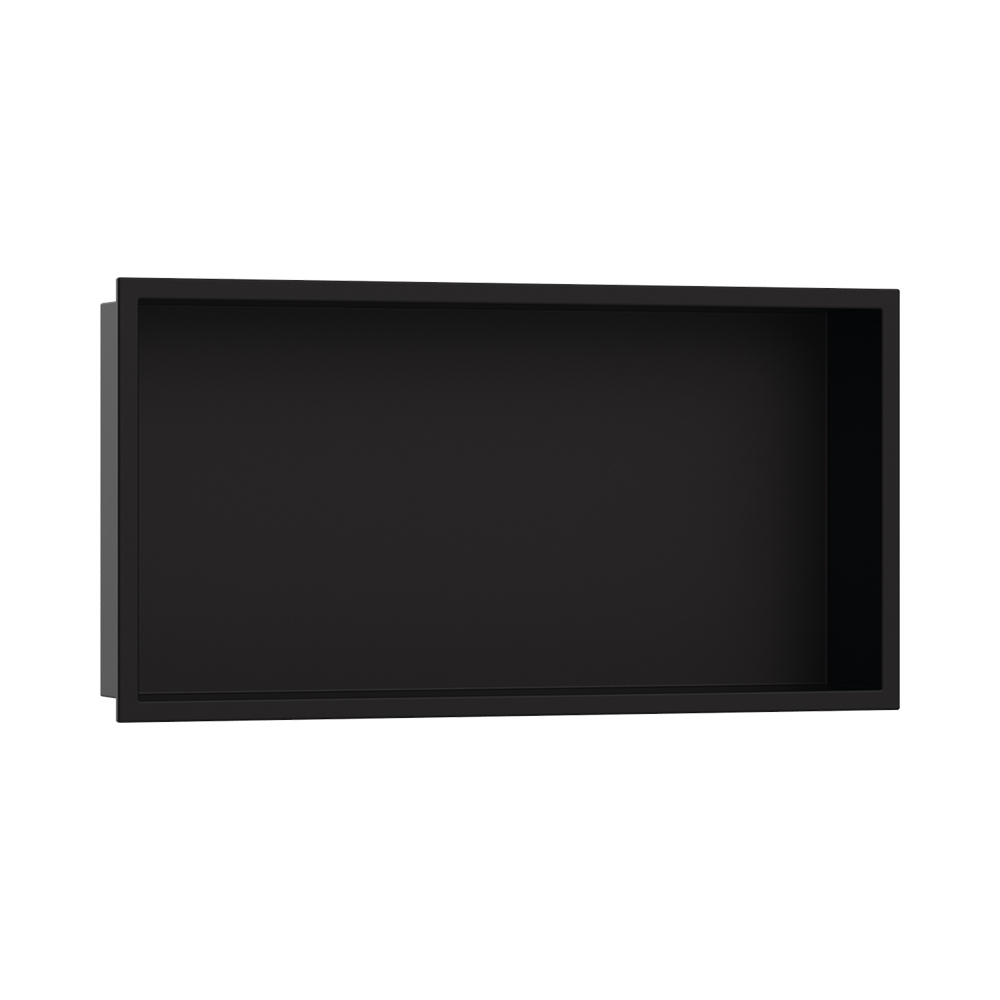 Купить Hansgrohe XtraStoris Original Встраиваемая в нишу полка 300/600/100 черный матовый 56064670 в магазине wardena.ru