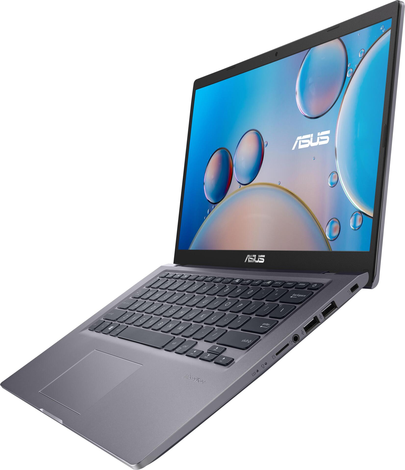 Купить ASUS P1411CJA EB357R - Core i5 1035G1 / 1,2 GHz - Win 10 Pro 64-Bit - 8GB RAM - 512GB SSD - 35,6 cm (14") 1920 x 1080 (Full HD) - UHD Graphics - Wi-Fi 5, Bluetooth - Slate Gray (90NB0ST2-M05670) в магазине wardena.ru