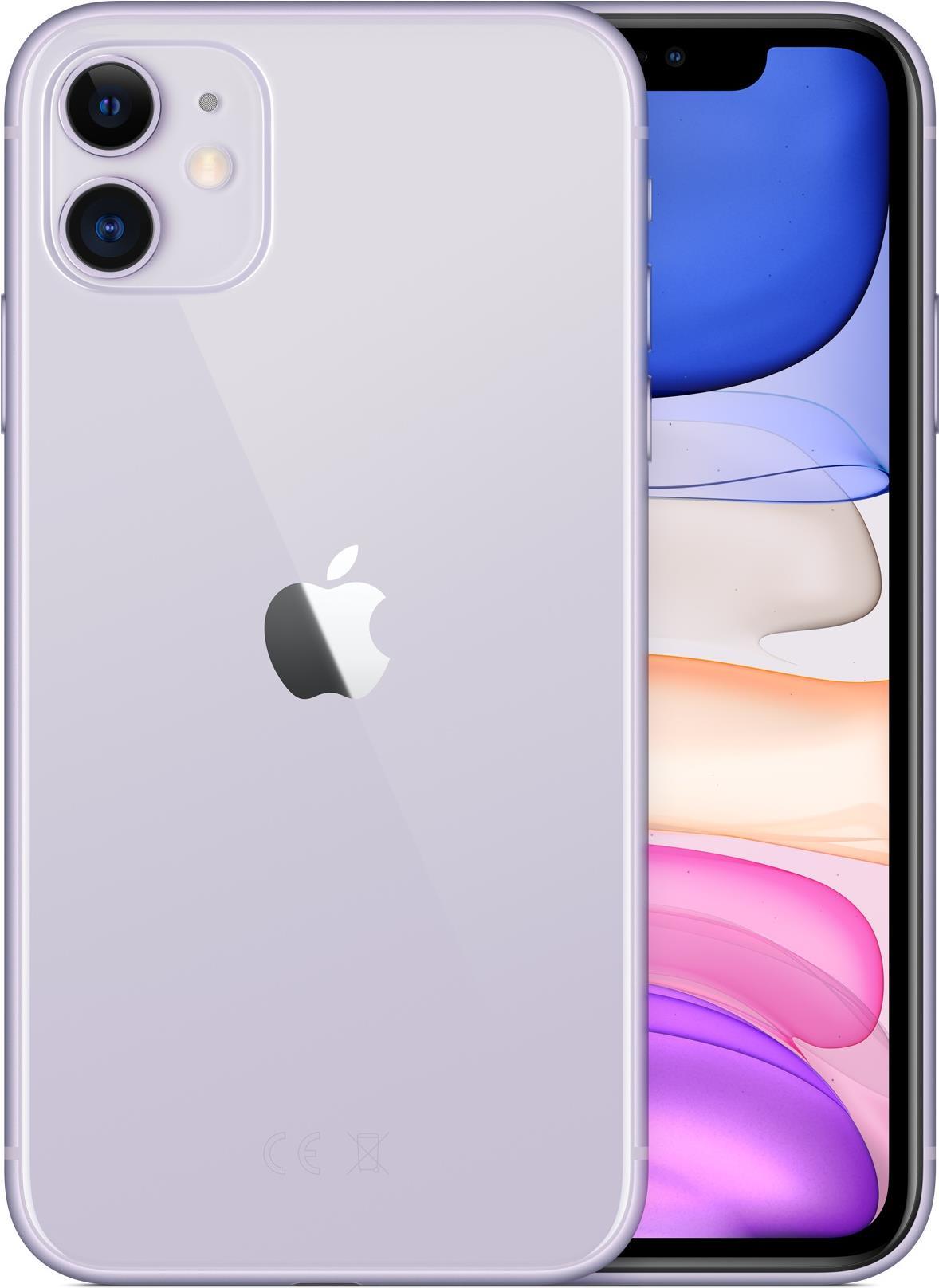 Купить Apple iPhone 11 - Smartphone - Dual-SIM - 4G Gigabit Class LTE - 128GB - GSM - 6.1" - 1792 x 828 Pixel (326 ppi (Pixel pro" )) - Liquid Retina HD display (12 MP Vorderkamera) - 2 x Rückkamera - lila (MHDM3ZD/A) в магазине wardena.ru