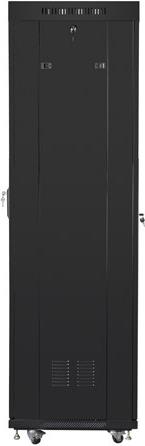 Купить Lanberg FF01-6642-12BL Rack 42U Freistehendes Gestell Schwarz (FF01-6642-12BL) в магазине wardena.ru