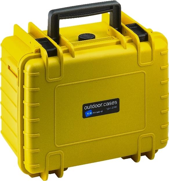 Купить B&W 2000/Y/MINI3 Hülle für Kameradrohnen Hard-Case Gelb Polypropylen (PP) (2000/Y/MINI3) в магазине wardena.ru