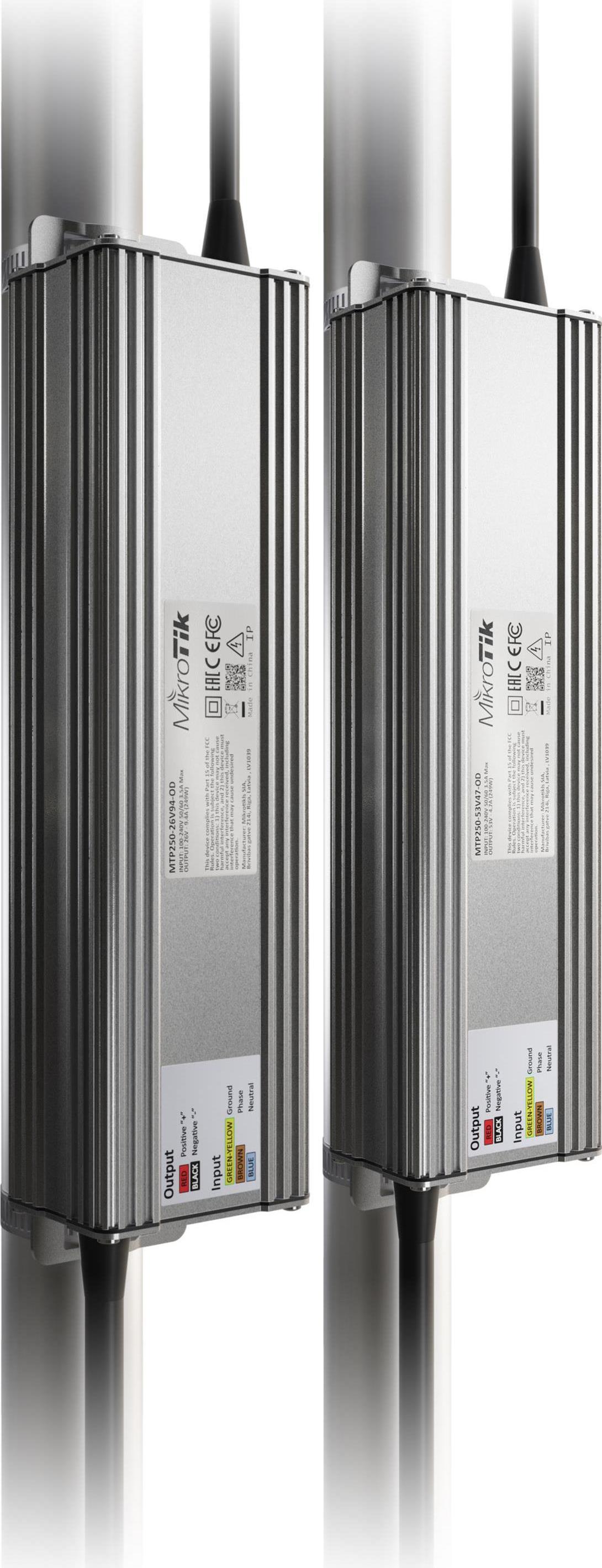 Купить MikroTik MTP250 Outdoor AC/DC Netzteil für netPower Serie Netzteile (MTP250-26V94-OD) в магазине wardena.ru