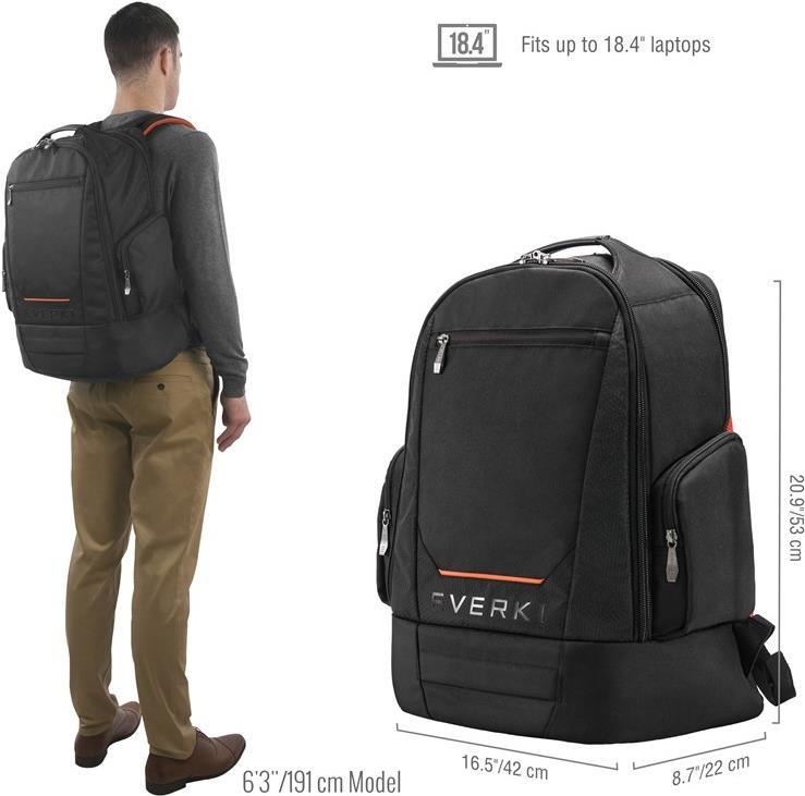 Купить Everki Gaming Rucksack ContemPro 117 bis 17.3" (51507) в магазине wardena.ru