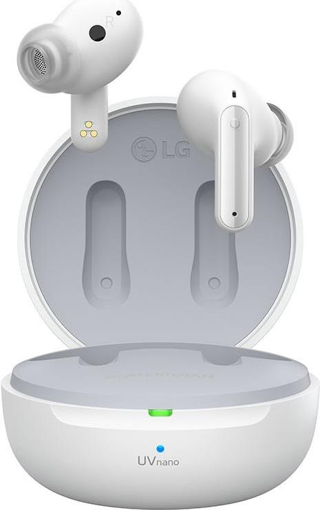 Купить LG TONE Free DFP8 In-Ear Kopfhörer, kabellos, ANC, weiß (TONE-DFP8W.CDEULLK) в магазине wardena.ru