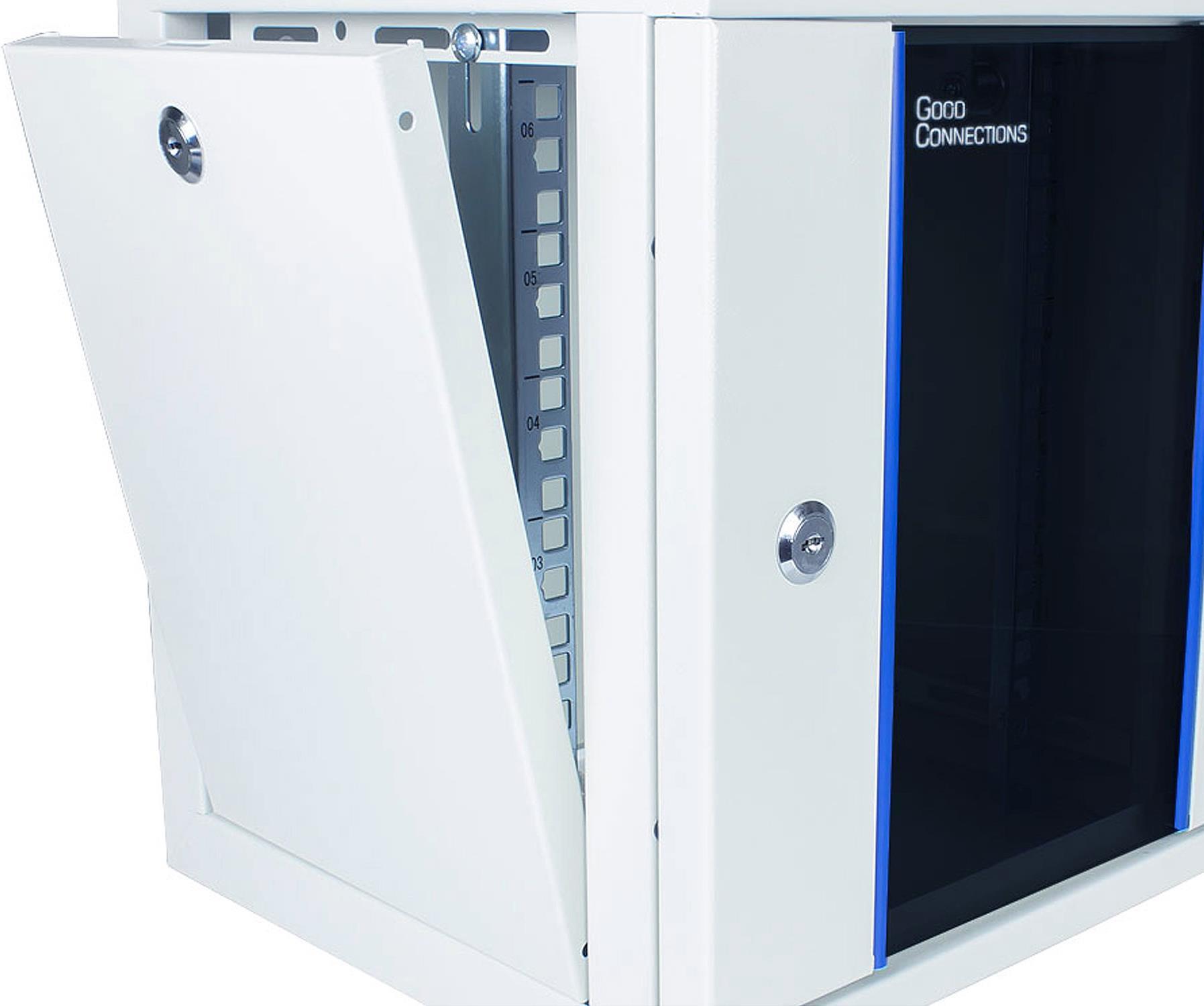 Купить GC R0109 - 25,40cm (10") Wandgehäuse 12HE Tiefe 300mm weiß (GC-R0109) в магазине wardena.ru