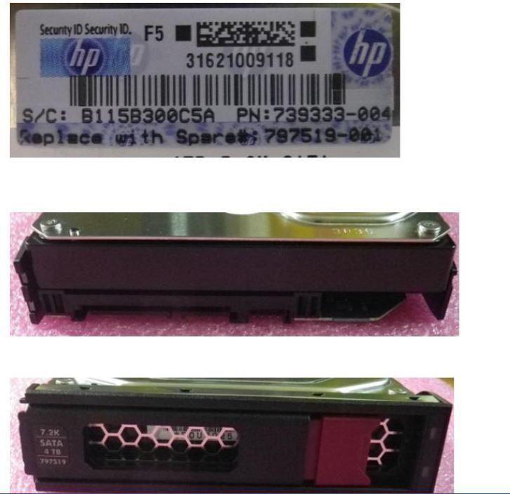 Купить HP Midline - Festplatte - 4 TB - intern - 3.5" LFF (8.9 cm LFF) - SATA 6Gb/s - 7200 U/min - für Apollo 4510 Gen9 (3.5" LFF) (797519-001) в магазине wardena.ru