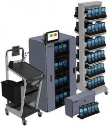 Купить Zebra Intelligent Cabinets Extreme - Schrankeinheit - fertig verkabelt - für 100 data collection terminals - Laden - verriegelbar - Stahl - Boden- oder Wandmontage (CS-CAB-5-EXT-FLTPK-B-EMEA) в магазине wardena.ru