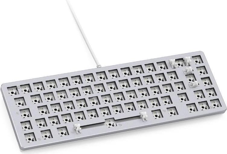 Купить Glorious GMMK 2 - Tastatur - 65 % kompakt - Hintergrundbeleuchtung - USB-C - QWERTY - US-Englisch - Tastenschalter: Glorious Fox Linear Switches - weiß (GLO-GMMK2-65-RGB-ISO-W) в магазине wardena.ru
