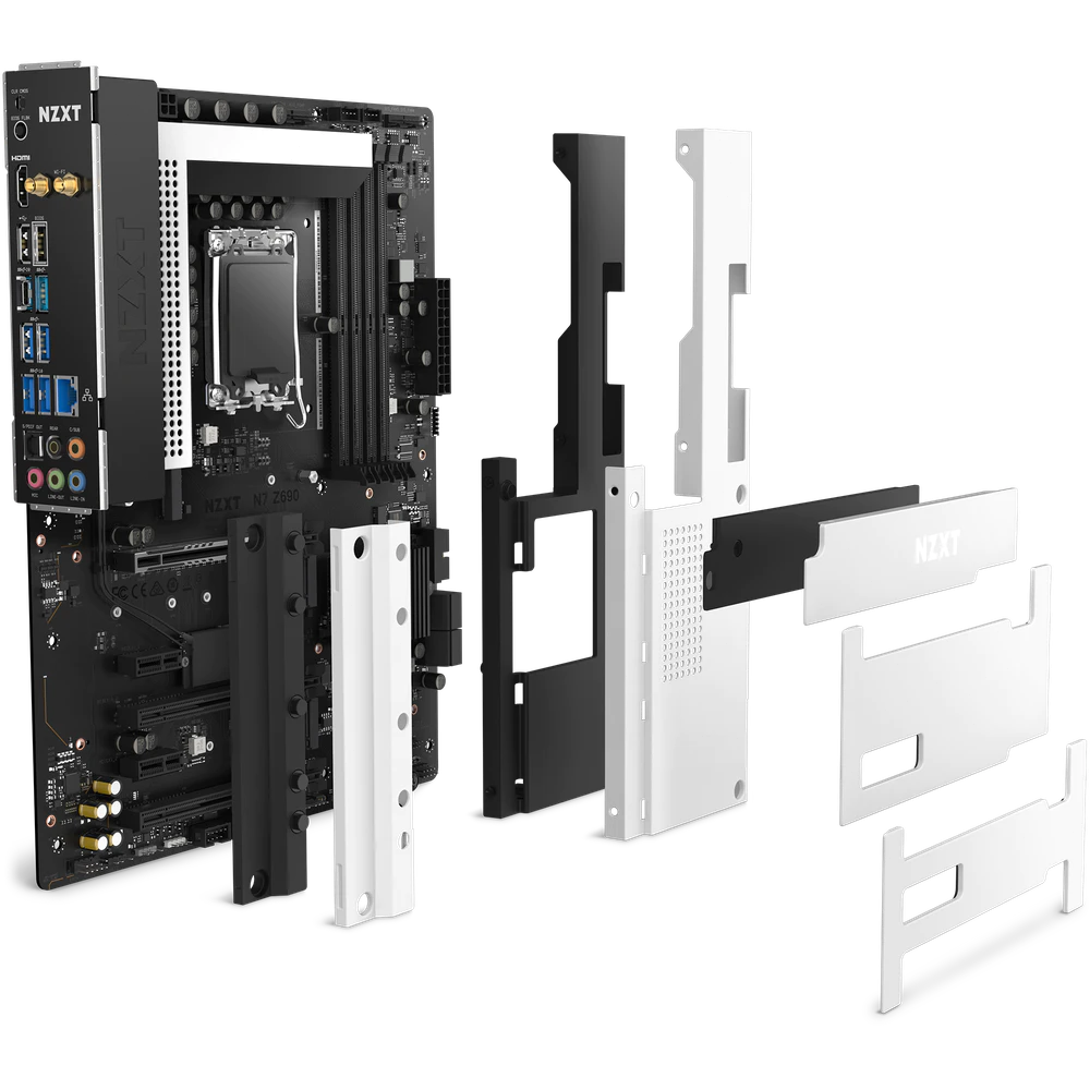 Купить NZXT N7 Z690 Intel Z690 LGA 1700 ATX (N7-Z69XT-B1) в магазине wardena.ru