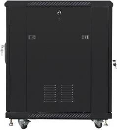 Купить Lanberg FF01-6815-12B Rack 15U Freistehendes Gestell Schwarz (FF01-6815-12B) в магазине wardena.ru