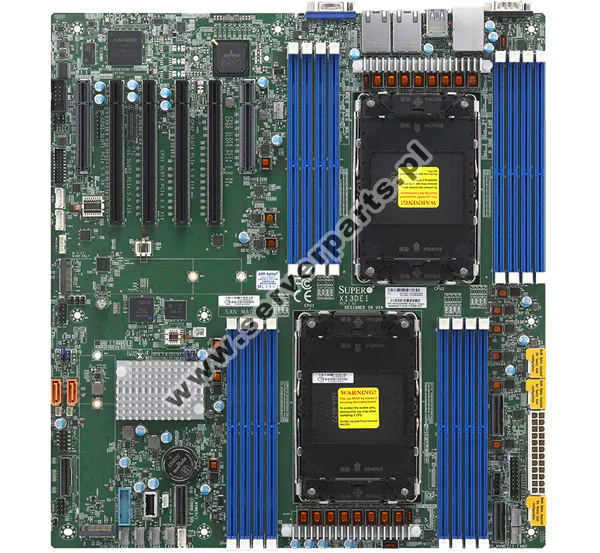 Купить Motherboard Supermicro MBD-X13DEI C741 LGA4677 4th Gen Intel Xeon Scalable LGA4677 SATA NVMe M.2 DDR5 IPMI в магазине wardena.ru