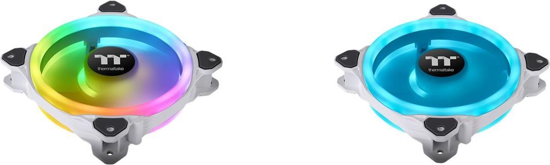 Купить Thermaltake Riing Trio 12 - TT Premium Edition - Gehäuselüfter - 120 mm - weiß (Packung mit 3) (CL-F126-PL12SW-A) в магазине wardena.ru