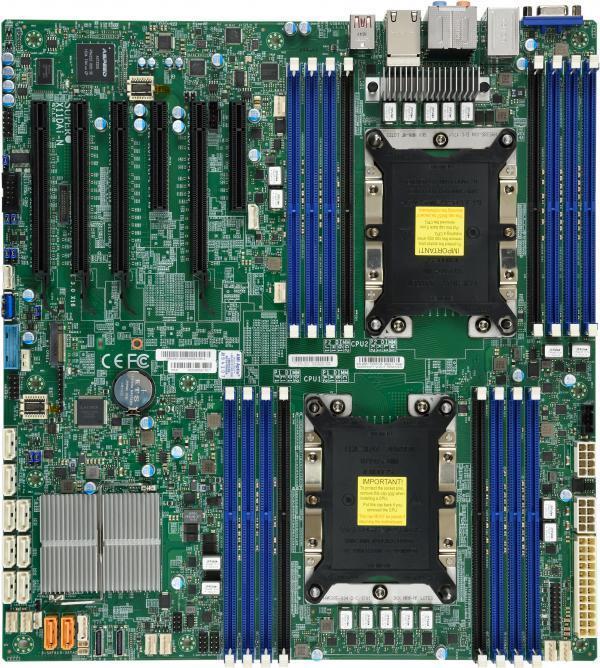 Купить SUPERMICRO X11DAi-N - Motherboard - Erweitertes ATX - Socket P - 2 Unterstützte CPUs - C621 - USB 3.0, USB 3.1, USB-C - 2 x Gigabit LAN - Onboard-Grafik - HD Audio (8-Kanal) (MBD-X11DAI-N-O) в магазине wardena.ru