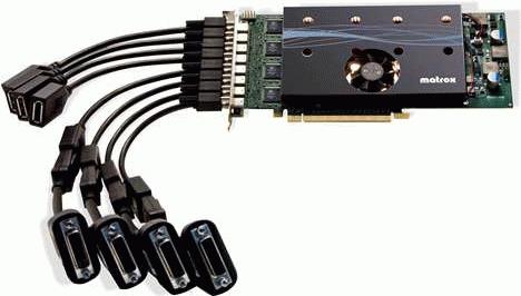Купить Matrox M9188 - Grafikadapter - M9188 - PCI Express x16 - 2GB DDR2 - Digital Visual Interface (DVI), DisplayPort (M9188-E2048F) в магазине wardena.ru