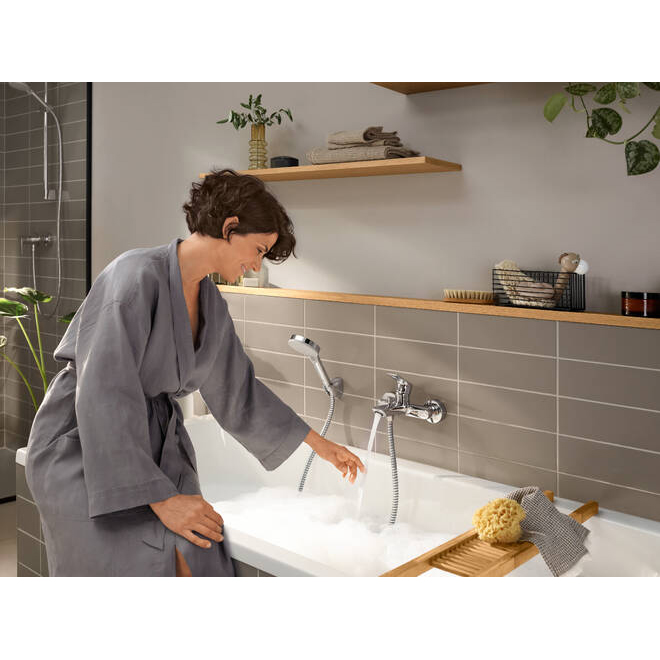 Купить Hansgrohe Rebris E Смеситель для ванны однорычажный хром 72450000 в магазине wardena.ru