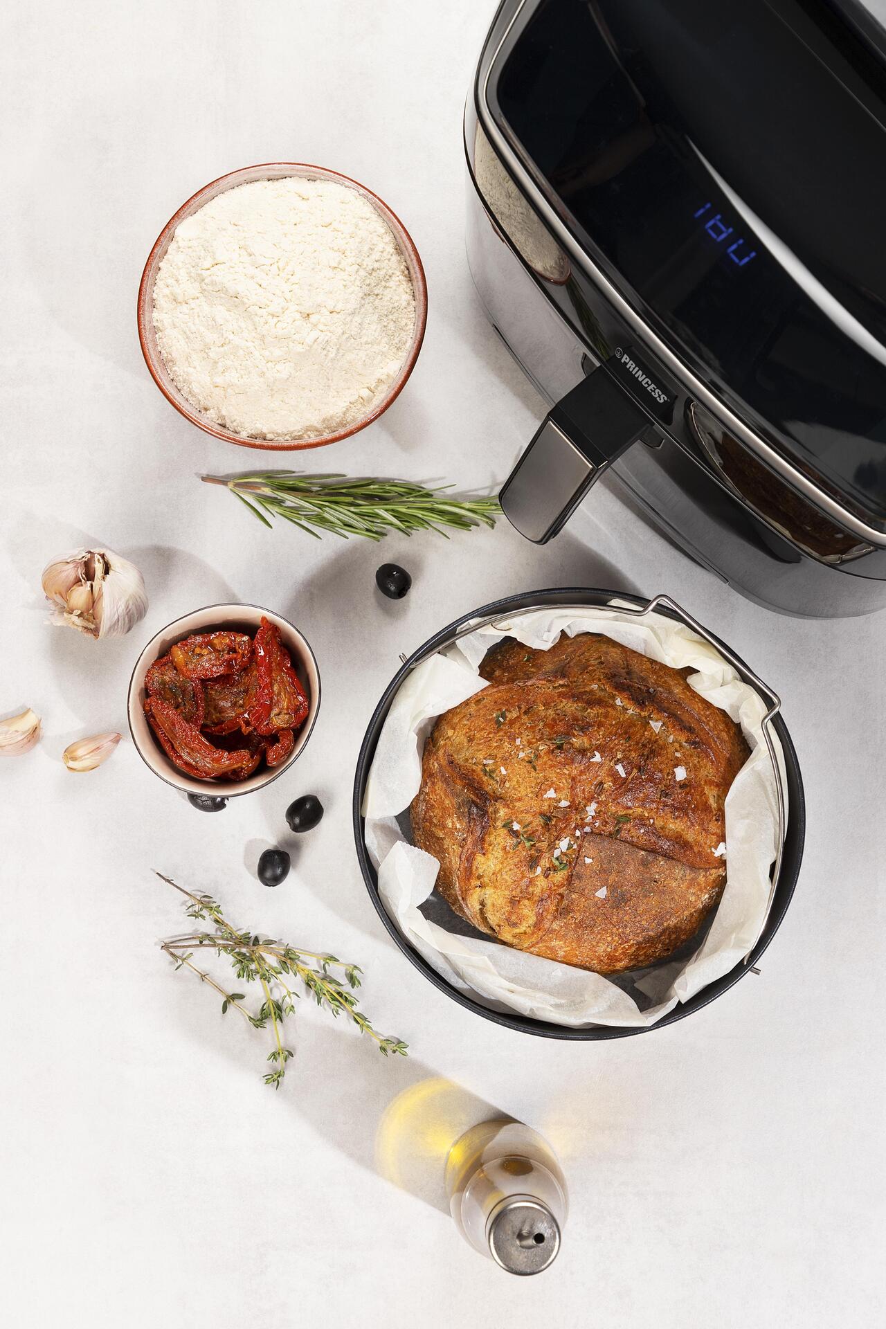 Купить Princess 182080 Dampf-Fritteuse - Heißluftfritteuse - 6,5 l - 40 °C - 200 °C - 9 Person(en) - 60 min (01.182080.01.001) в магазине wardena.ru