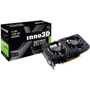 Купить Inno3D Geforce GTX 1050Ti - Black Gold Extreme Edition - Grafikkarten - GF GTX 1050 Ti - 4 GB GDDR5 - PCIe 3.0 x16 - DVI, HDMI, DisplayPort - Schwarz (N105T-1DDV-M5CM) в магазине wardena.ru