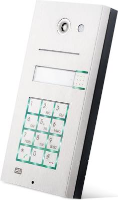 Купить 2N Helios a/b, 1 Ruftaste + Tastatur - Türsprechstelle zum Anschluß an den a/b-Port einer Telefonanlage (9135110KE) в магазине wardena.ru