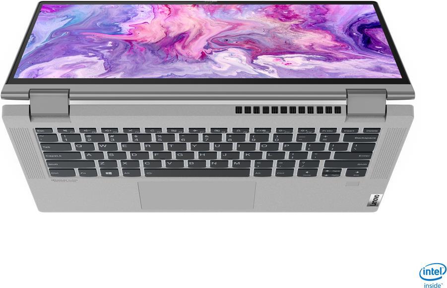 Купить Lenovo IdeaPad Flex 5 Hybrid (2-in-1) 35,6 cm (14" ) Touchscreen Full HD Intel® Pentium® Gold 4 GB DDR4-SDRAM 128 GB SSD Wi-Fi 6 (802.11ax) Windows 11 Home in S mode Grau (82HS00SLGE) в магазине wardena.ru
