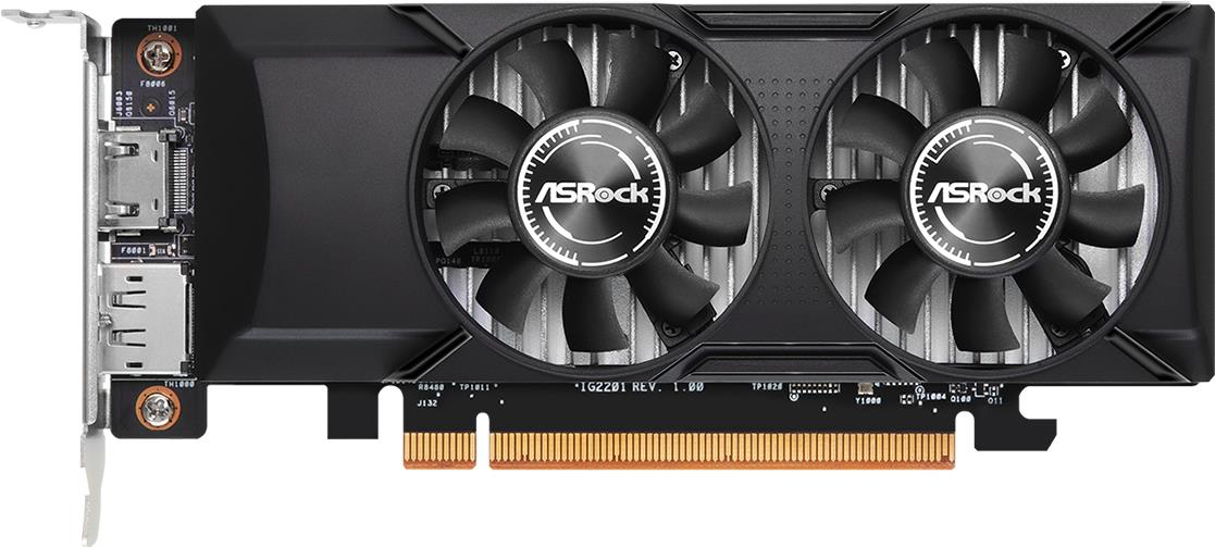 Купить Asrock Intel Arc A380 Low Profile 6GB OC GDDR6 VGA Card retail (90-G46ZZ-00UANF) в магазине wardena.ru