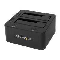 Купить StarTech.com USB3.0 Dual SSD/HDD Dock w - UASP for 2,5/3.5" - SATA 6 Gbps - Speicher-Controller - 6,4 cm, 8,9 cm (2.5", 8,90cm (3.5")) - SATA 6Gb/s - 6GBps - USB3.0 - Schwarz (SDOCK2U33) в магазине wardena.ru