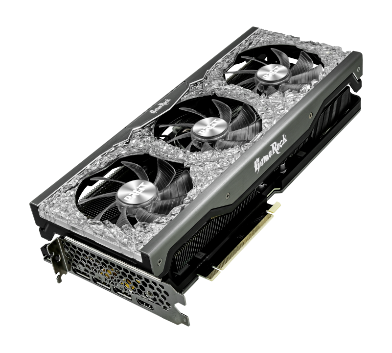 Купить Palit GeForce RTX 3070 Ti GameRock - Grafikkarten - GF RTX 3070 Ti - 8GB GDDR6 - PCIe 4,0 - HDMI, 3 x DisplayPort (NED307T019P2-1047G) в магазине wardena.ru