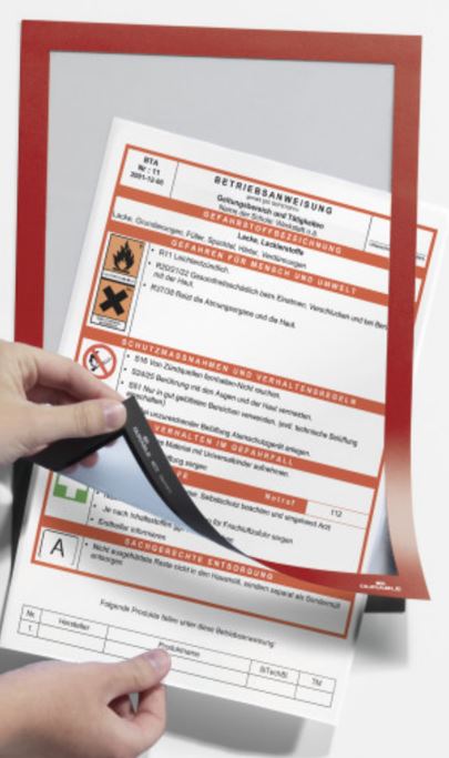 Купить DURABLE Info-Rahmen DURAFRAME® A4 Großverpackung 1 Pg. à 10 Stück 488203 в магазине wardena.ru