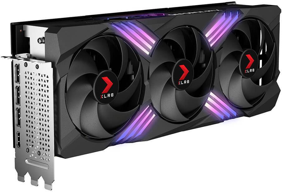 Купить PNY XLR8 GeForce RTX 4080 Super 16GB Gaming VERTO EPIC-X RGB Triple Fan - Grafikkarten - NVIDIA GeForce RTX 4080 SUPER - 16 GB GDDR6X - PCIe 4.0 x16 - HDMI, 3 x DisplayPort - Box (VCG4080S16TFXXPB1-O) в магазине wardena.ru