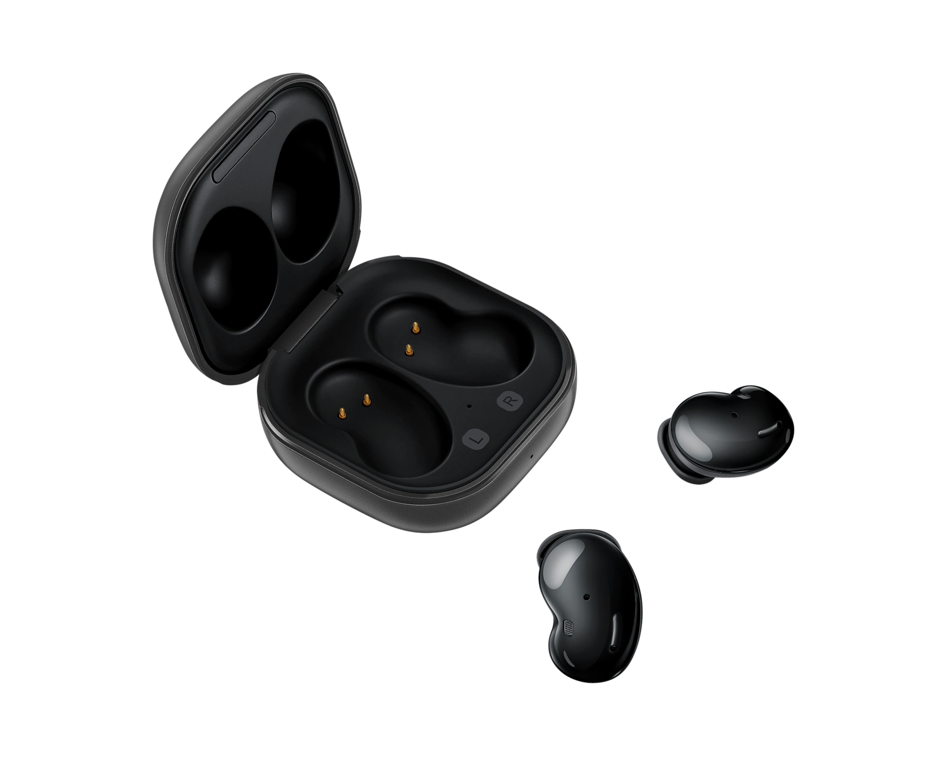 Купить Samsung Galaxy Buds Live - True Wireless-Kopfhörer mit Mikrofon - im Ohr - Bluetooth - aktive Rauschunterdrückung - Black Onyx (SM-R180NZTAEUA) (8806094413274) в магазине wardena.ru