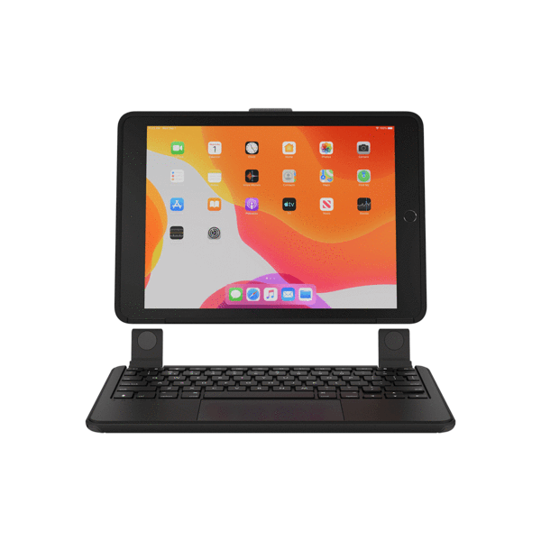 Купить Brydge 10.2 MAX+ - Tastatur und Foliohülle (abnehmbare Schutzhülle mit magnetischen Snapfit-Klemmen) - mit Trackpad - hinterleuchtet - kabellos - Bluetooth 5.0 - Schwarz Tastatur, Schwarz Gehäuse - für Apple 10.2"  iPad (BRY8012) в магазине wardena.ru