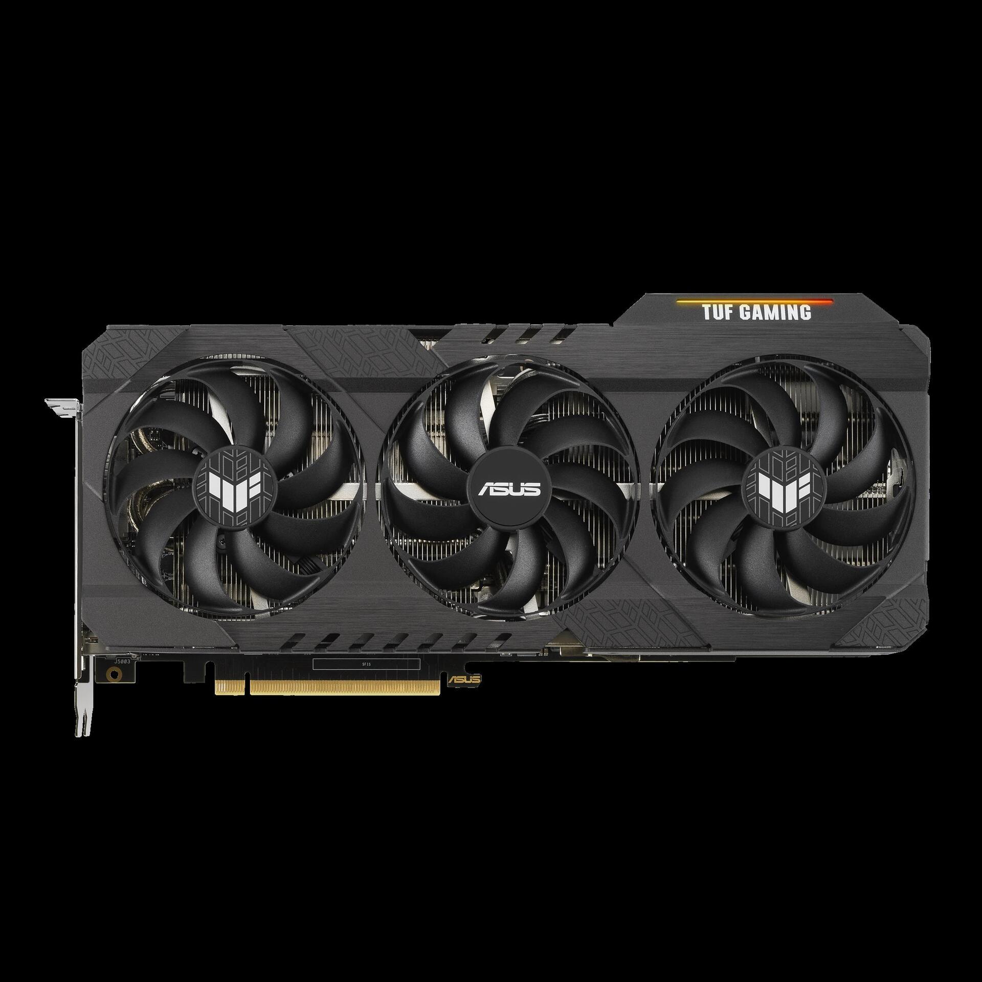 Купить ASUS TUF-RTX3070TI-8G-GAMING - Grafikkarten - NVIDIA GeForce RTX 3070 Ti - 8 GB GDDR6X - PCIe 4.0 - 2 x HDMI, 3 x DisplayPort (90YV0GY1-M0NA00) в магазине wardena.ru