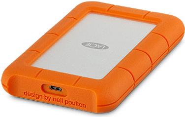Купить LaCie Rugged USB-C - Festplatte - 4TB - extern (tragbar) - USB 3,1 Gen1 - orange (STFR4000800) в магазине wardena.ru