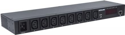 Купить Intellinet Intelligent - Stromverteilungseinheit (Rack - einbaufähig) - Wechselstrom 110-240 V - Ethernet - Eingabe, Eingang IEC 60320 C20 - Ausgangsbuchsen: 8 (IEC 60320 C13) - 48.3 cm (19") (163682) в магазине wardena.ru