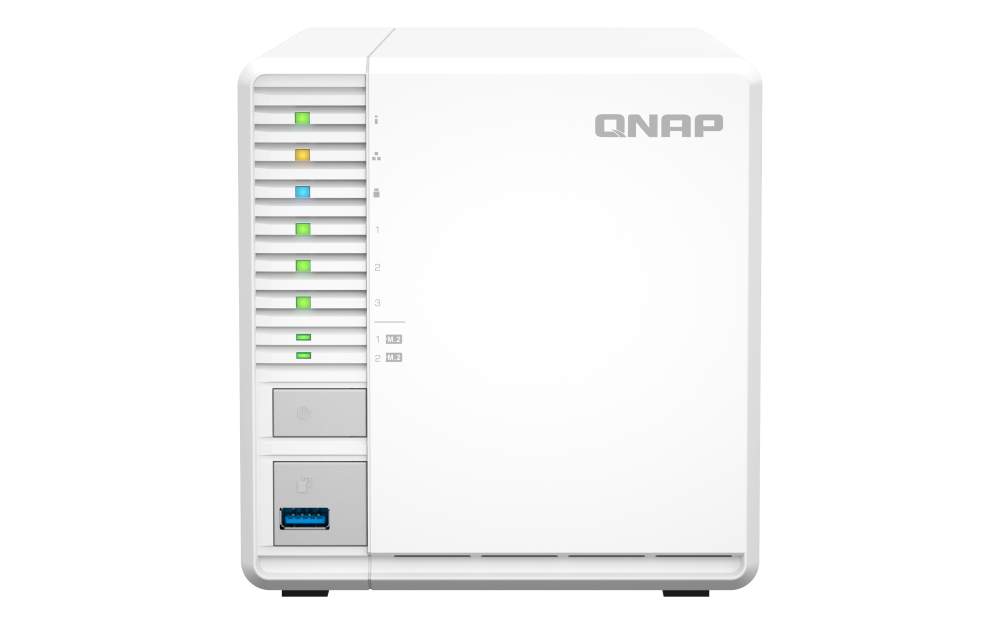 Купить QNAP TS-364 - NAS-Server - 3 Schächte - SATA 6Gb/s - RAID 5 - RAM 8 GB - 2.5 Gigabit Ethernet - iSCSI Support (TS-364-8G) в магазине wardena.ru