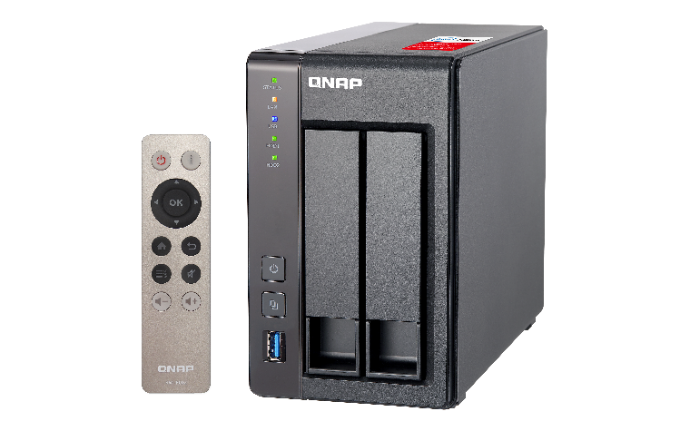 Купить QNAP TS-251+ - NAS-Server - SATA 6Gb/s - RAID 0, 1, JBOD - Gigabit Ethernet - iSCSI (TS-251+-8G) в магазине wardena.ru