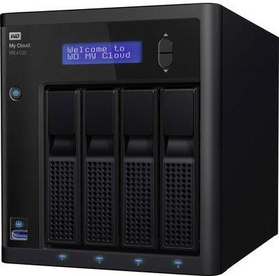 Купить WD My Cloud PR4100 WDBNFA0080KBK - NAS-Server - 4 Schächte - 8TB - HDD 2TB x 4 - RAID 0, 1, 5, 10, JBOD - Gigabit Ethernet (WDBNFA0080KBK-EESN) в магазине wardena.ru