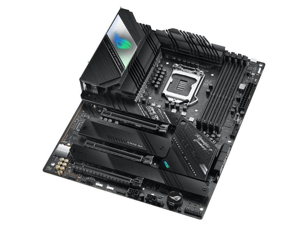 Купить ASUS ROG STRIX Z590-F GAMING WIFI - Motherboard - ATX - LGA1200-Sockel - Z590 - USB-C Gen2, USB 3,2 Gen 1, USB 3,2 Gen 2, USB-C Gen 2x2 - Bluetooth, 2,5 Gigabit LAN, Wi-Fi - Onboard-Grafik (CPU erforderlich) - HD Audio ( (90MB1630-M0EAY0) в магазине wardena.ru