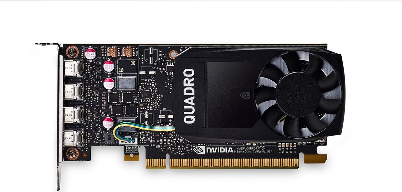 Купить Fujitsu NVIDIA Quadro P1000 - Grafikkarten - Quadro P1000 - 4GB - PCIe x16 - 4 x Mini DisplayPort - für Celsius J550, R940B, R940B POWER, W570 (S26361-F2222-L104) в магазине wardena.ru