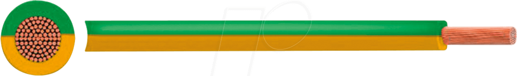 Купить RND CABLE RND 475-00581 - Litze H05V2-K / H07V2-K, 6 mm², 100 m, grün / gelb (RND 475-00581) в магазине wardena.ru