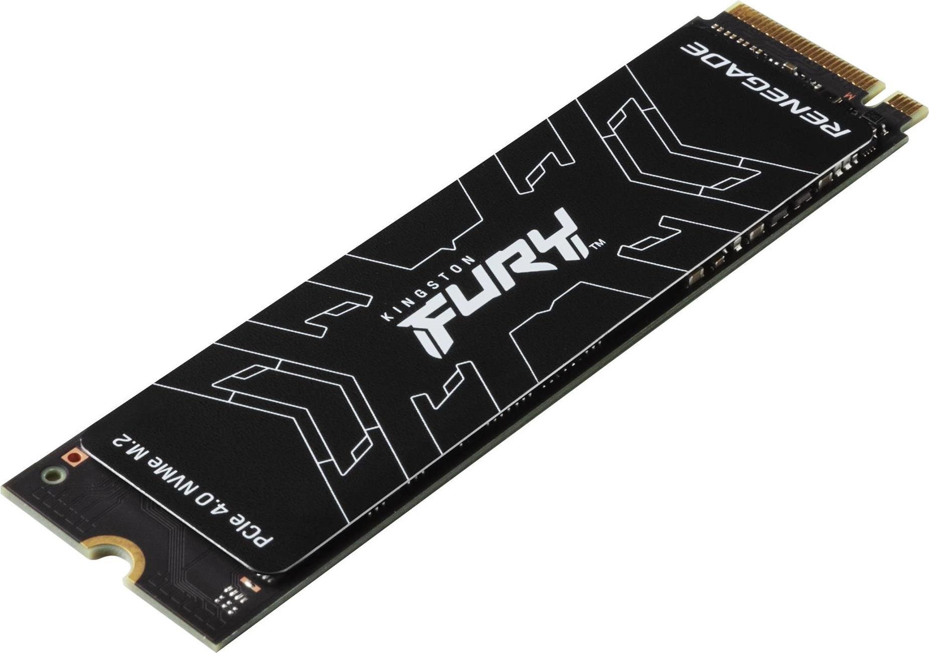 Купить Kingston FURY Renegade - SSD - 1 TB - intern - M.2 2280 - PCI Express 4.0 (NVMe) (SFYRS/1000G) в магазине wardena.ru