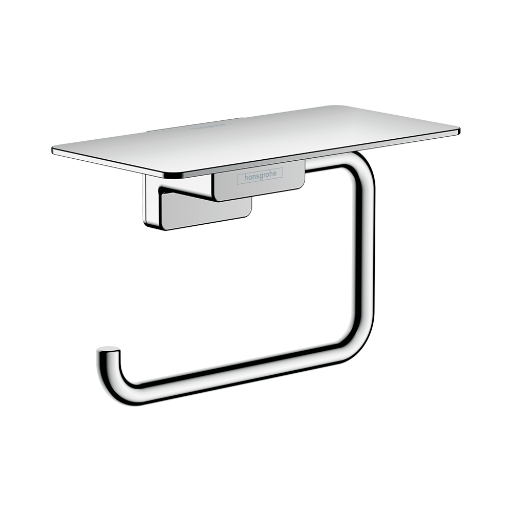 Купить Hansgrohe AddStoris Держатель рулона туалетной бумаги хром 41772000 в магазине wardena.ru