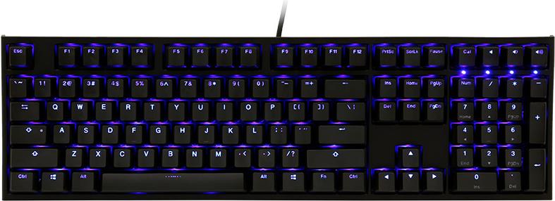 Купить Ducky One 2 Backlit PBT Gaming Tastatur, MX-Black, weiße LED - schwarz (DKON1808S-ADEPDAZW1) в магазине wardena.ru