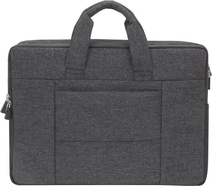 Купить Rivacase Lantau Notebooktasche 39,6 cm (15.6" ) Aktenkoffer Schwarz - Grau (8831 BLACK MELANGE) в магазине wardena.ru